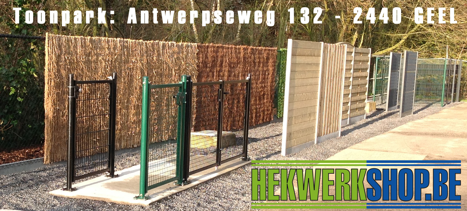 Hoes cel water Hekwerkshop: afsluitingen, H-gleufpaal, poorten en poort automatisatie